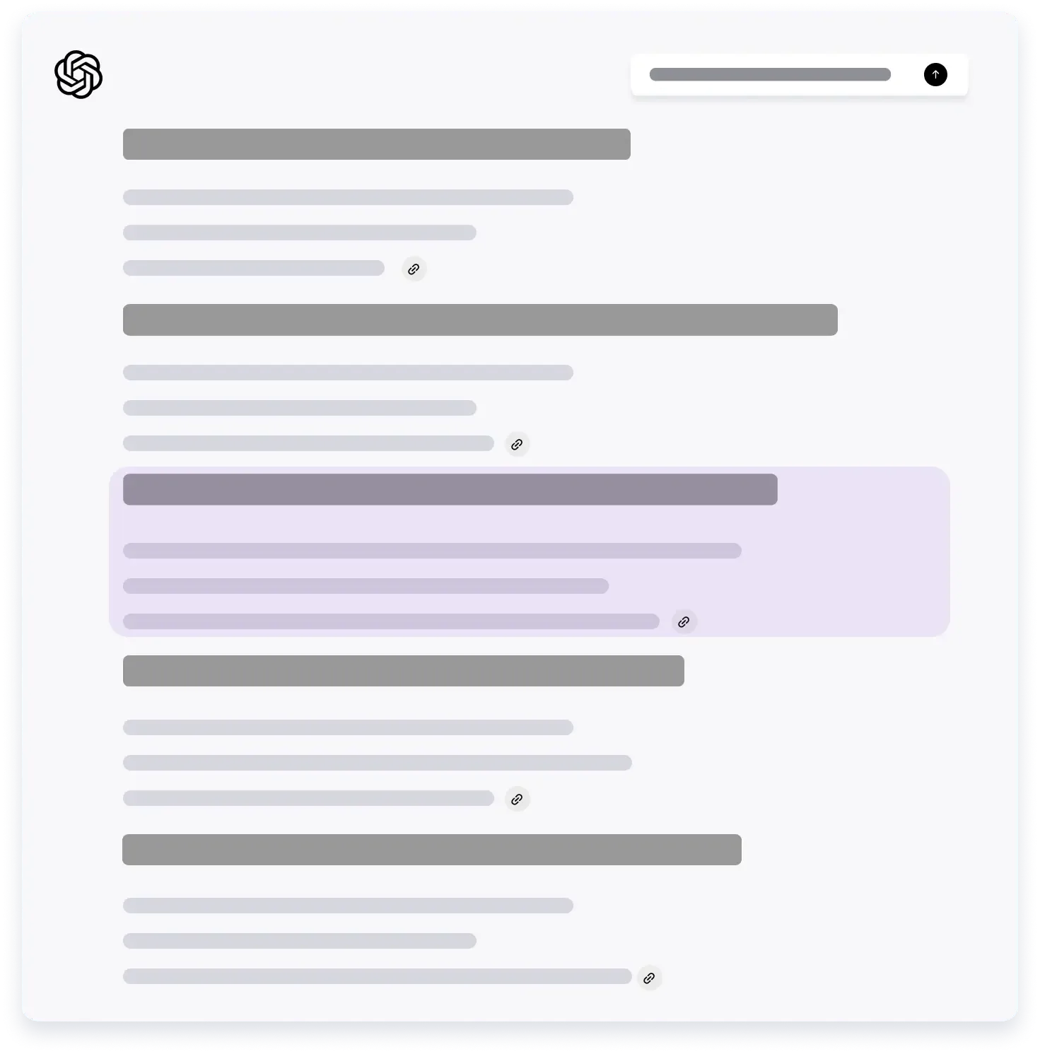 Illustration du suivi de marque ChatGPT avec Keyword.com