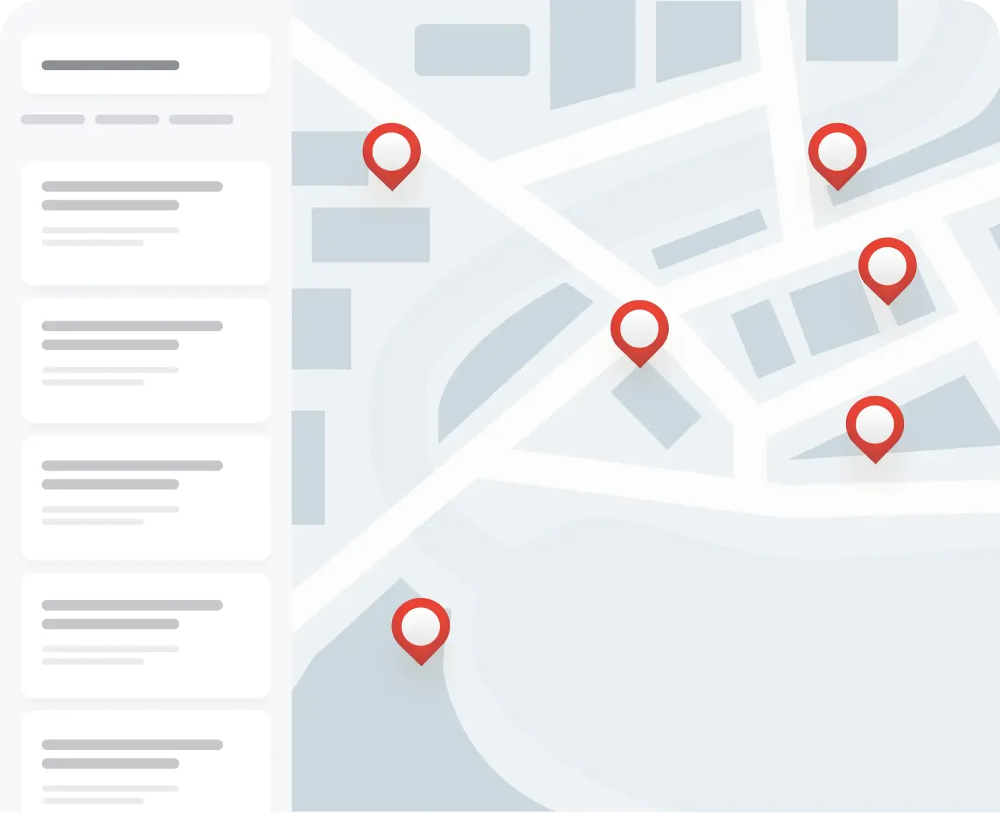 Dashboard für Google-Maps- und Snack-Pack-Positions-Tracking