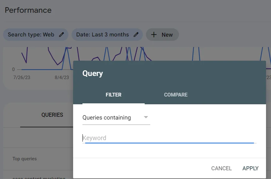 Analyze Your Google Search Console Data example 2