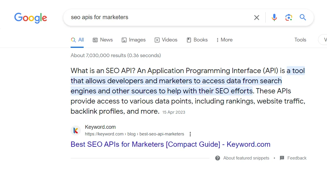 Créez votre contenu pour les Featured Snippets