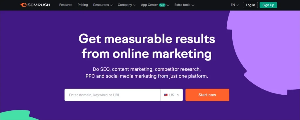 Traqueurs de classement local avec rapports en marque blanche - SEMrush