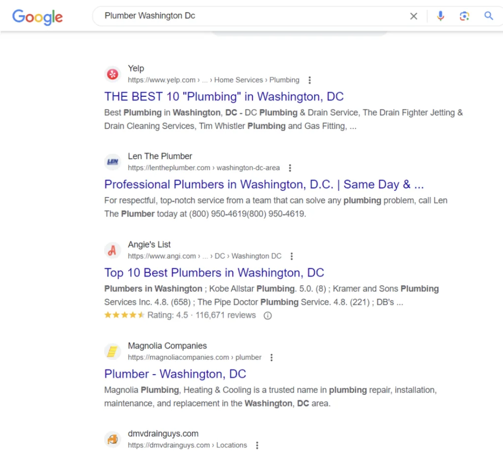 Exemple de recherche locale
