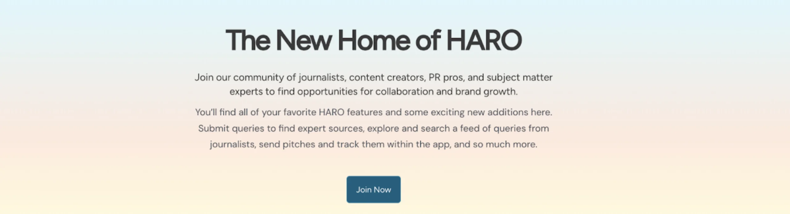 The New Home of Haro