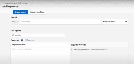 Voir les mots-clés associés