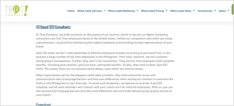 Recruit only the best talent and showcase their expertise on your website