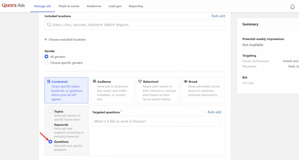 Trouvez des questions pertinentes dans Quora
