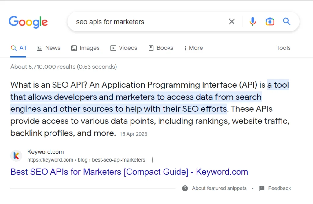 Beispiel für Sichtbarkeitssteigerung durch Website-Ranking 3