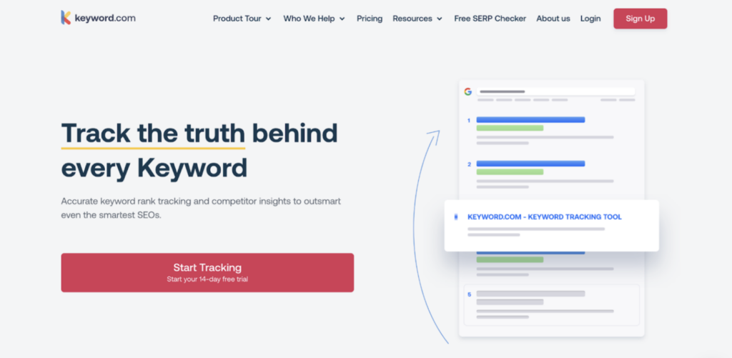 Keyword.com Rank Tracker
