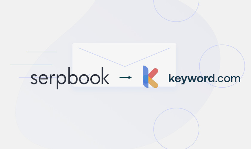 serpbook is now keyword.com