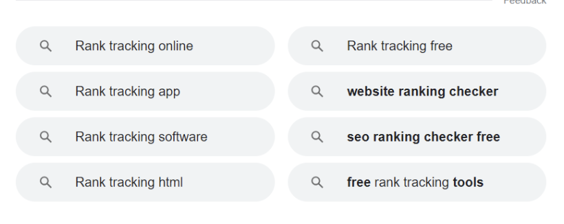 google related search terms
