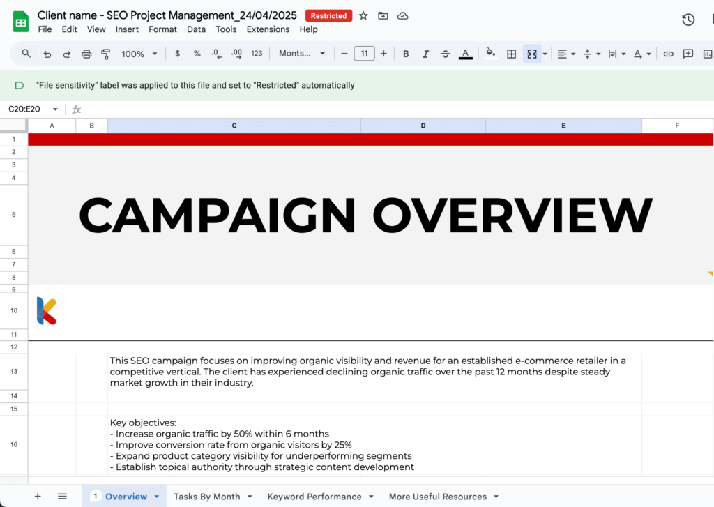 add campaign details